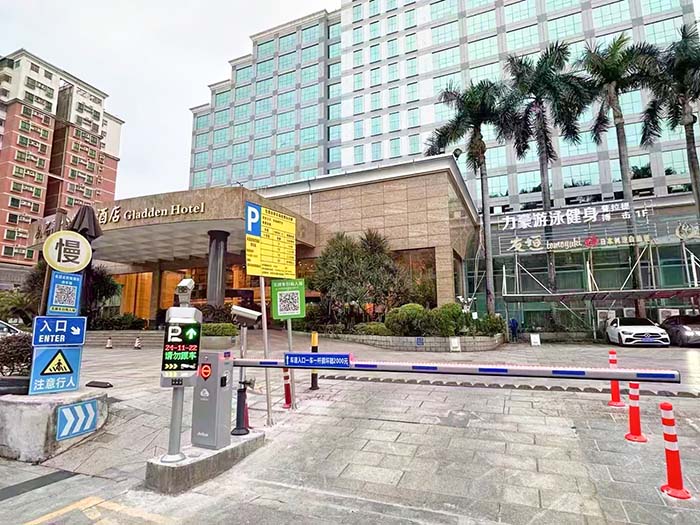 酒店停車場車牌識(shí)別系統(tǒng)
